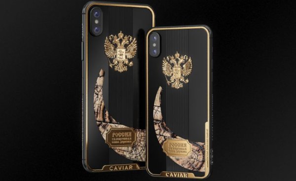 Бивни мамонта и бриллианты: Российская компания выпустила люксовый дизайн для iPhone XS