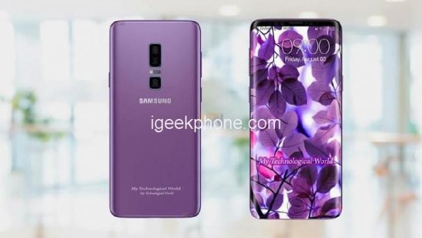 Снимки и характеристики нового Samsung Galaxy S10 появились в Сети