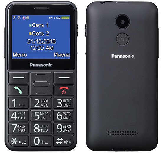 В России начались продажи телефона для пожилых людей от Panasonic